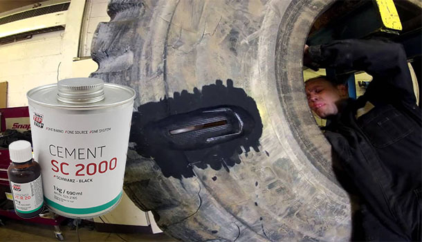 پنچرگیری با چسب سرد