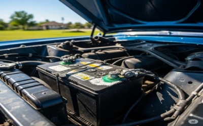 باتری به باتری خودرو در تابستان