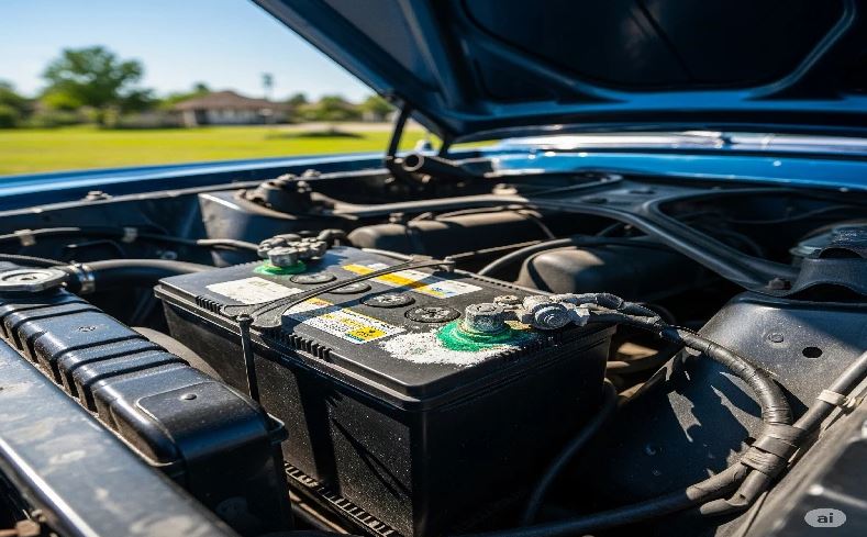 باتری خودرو در تابستان