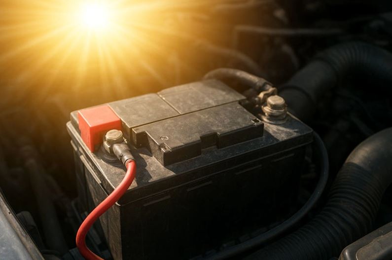 باتری خودرو در تابستان